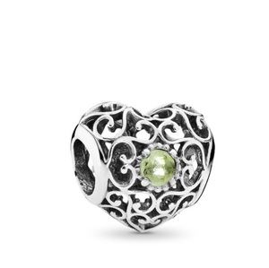 August birthstone Pandora Charm